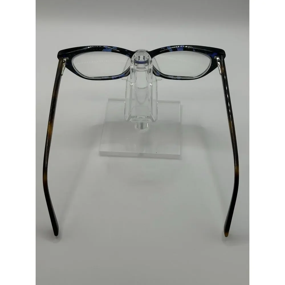 McQ Alexander McQueen MQ0109OP 003 Eyeglasses Blue Havana 51-15-140